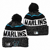Miami Marlins Knit Hat YD,baseball caps,new era cap wholesale,wholesale hats